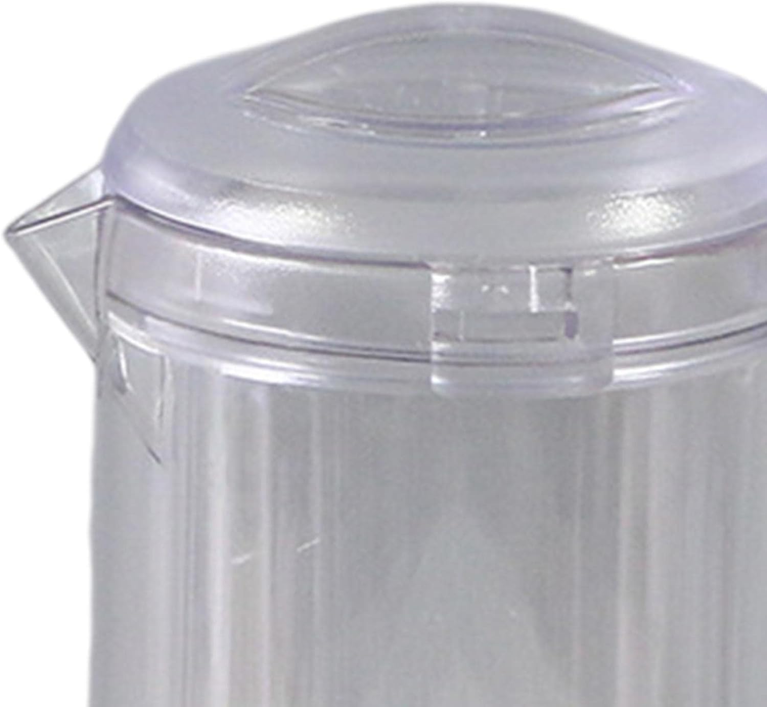 Water Jug Fridge Jug Pitcher Easy to Fill Wide Mouth Double Wall Large Teapot Iced Tea Pitcher for Outdoor Home Iced Tea Beverage, Clear