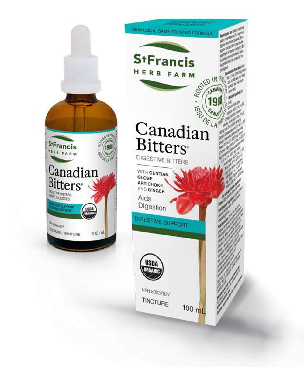 Digestive Bitters 100ml - Herbal Supplements - Organic, Non GMO, Vegan, Gluten Free, Dairy FreeUSDA Organic