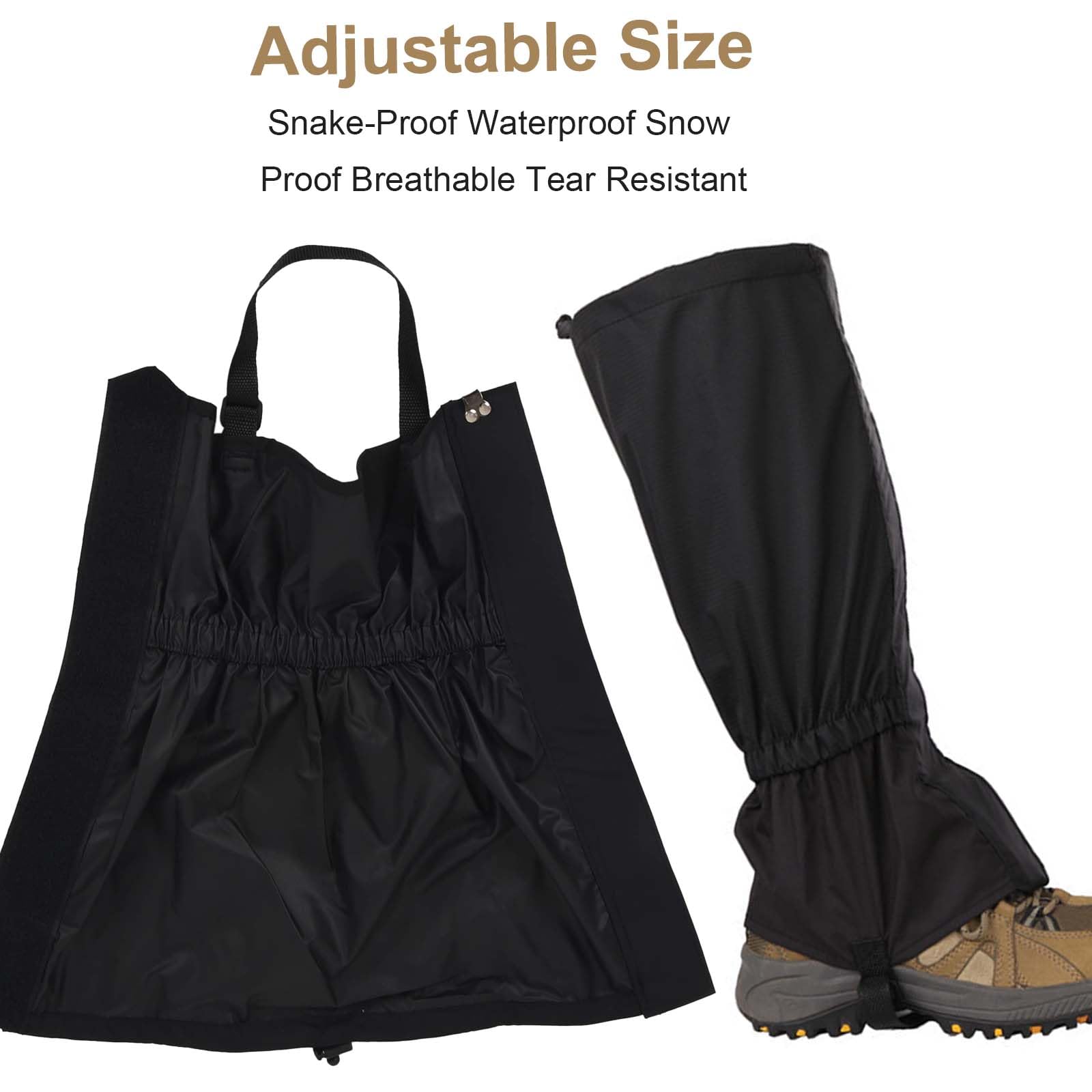 Ghette Impermeabili TRIWONDER - Anti-serpente Per Trekking, Neve E Trail Running - Foto 5