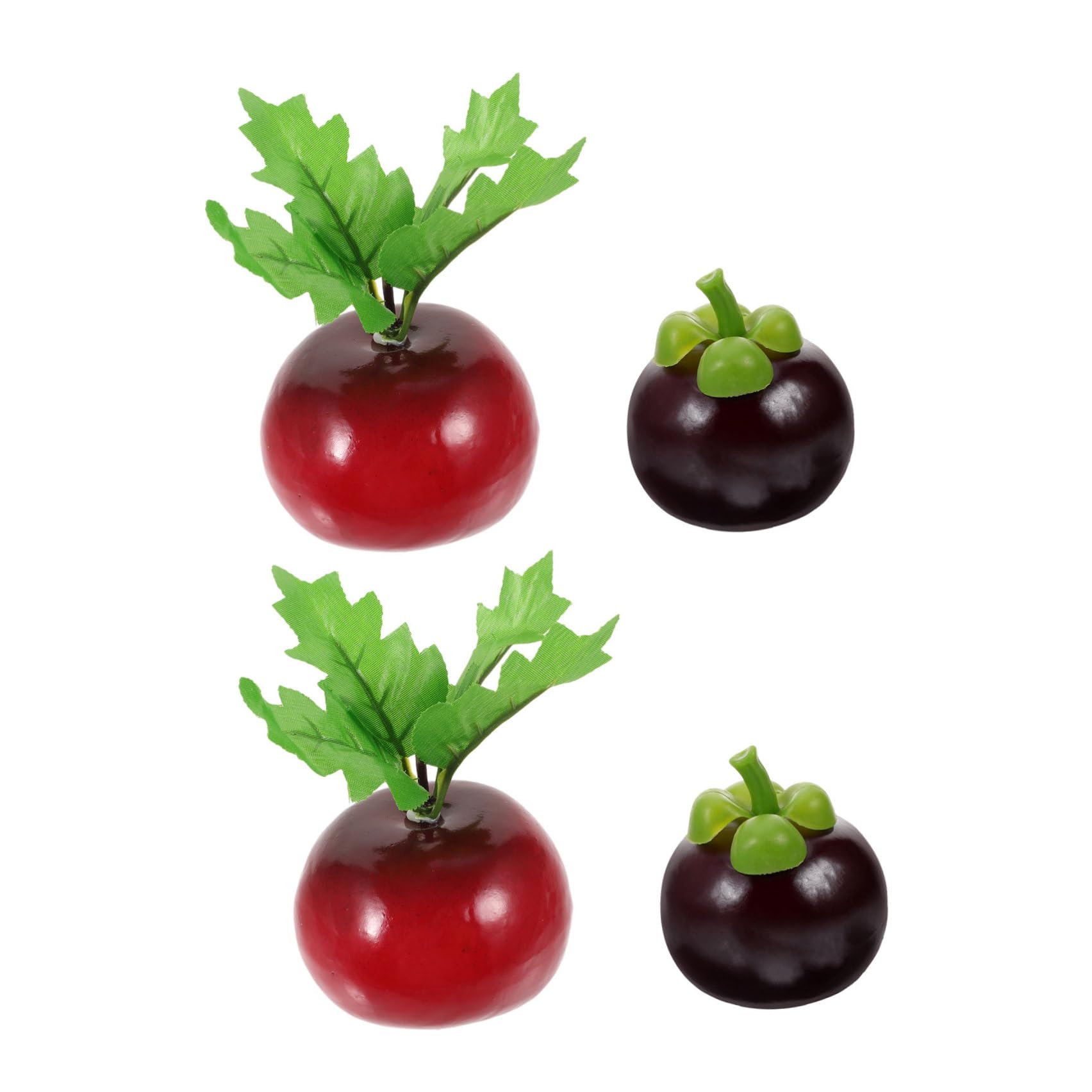 Adornos para antenas de coche en plástico resistente con diseño de frutas