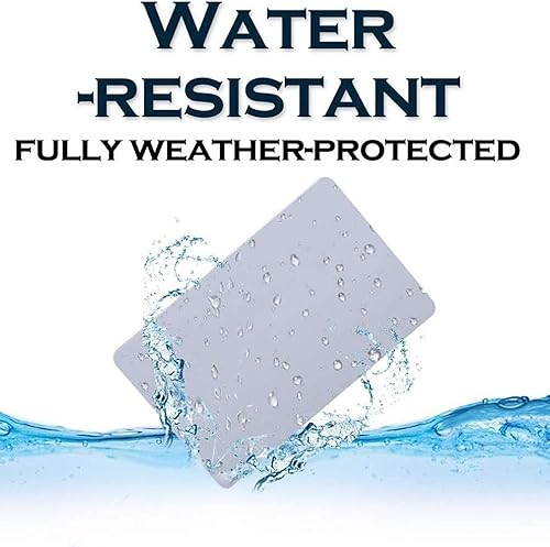 Miniatura 8 de Paquete de 100 tarjetas inteligentes inteligentes RFID de 1K compatibles con Mi-fare Classic 1K 13.56MHz 14443A, tarjeta blanca, tarjetas clave