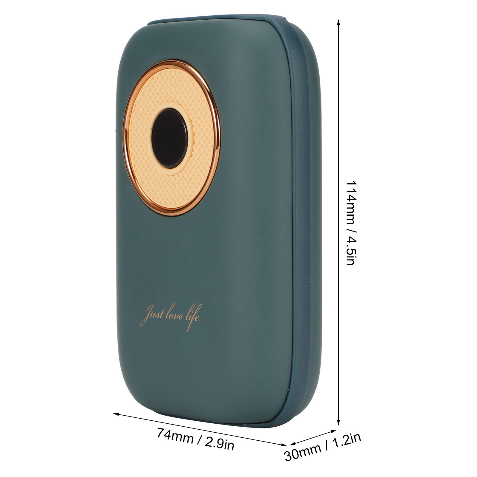 Cocoarm Scaldamani Portatile con Display Digitale Power Bank 10000mAh USB Ricaricabile PC Lega di Alluminio Silicone da 122 a 140F per Uso Invernale all'aperto