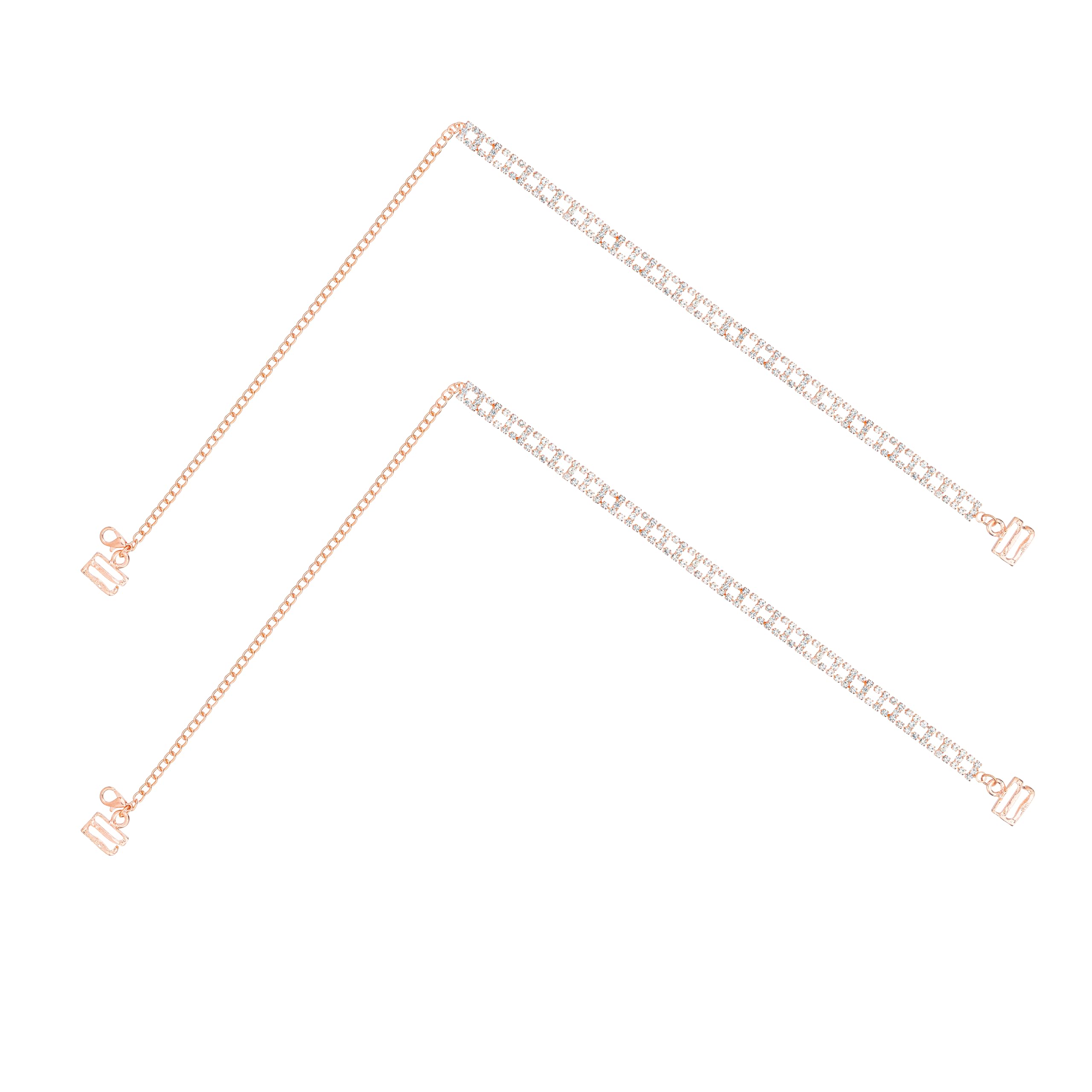 Elegant Adjustable Bra Straps for Women | Stylish & Comfortable | Perfect For Dresses & Tops | Non-Slip Bling Shoulder Straps for Wedding, Party Outfit-image-37