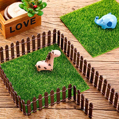 image for Pangda 4 Packs Fake Grass for Crafts Artificial Garden Grass for Dollh