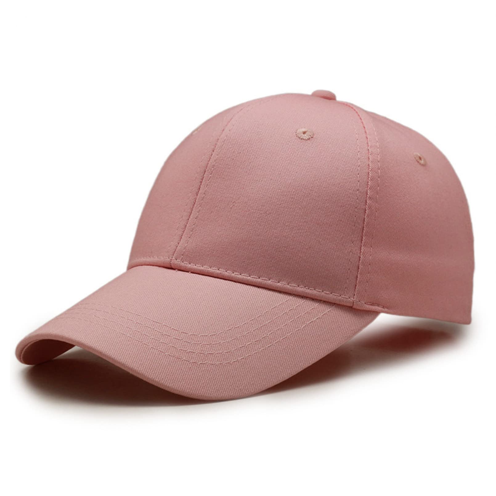 czapka baseballowa Czapka Z Daszkiem Damska Casual Hard Top Solid Color Outdoor Sports Oddychająca Czapka Z Daszkiem Męska Hip Hop Zakrzywione Rondo Kapelusz Przeciwsłoneczny Bawełna