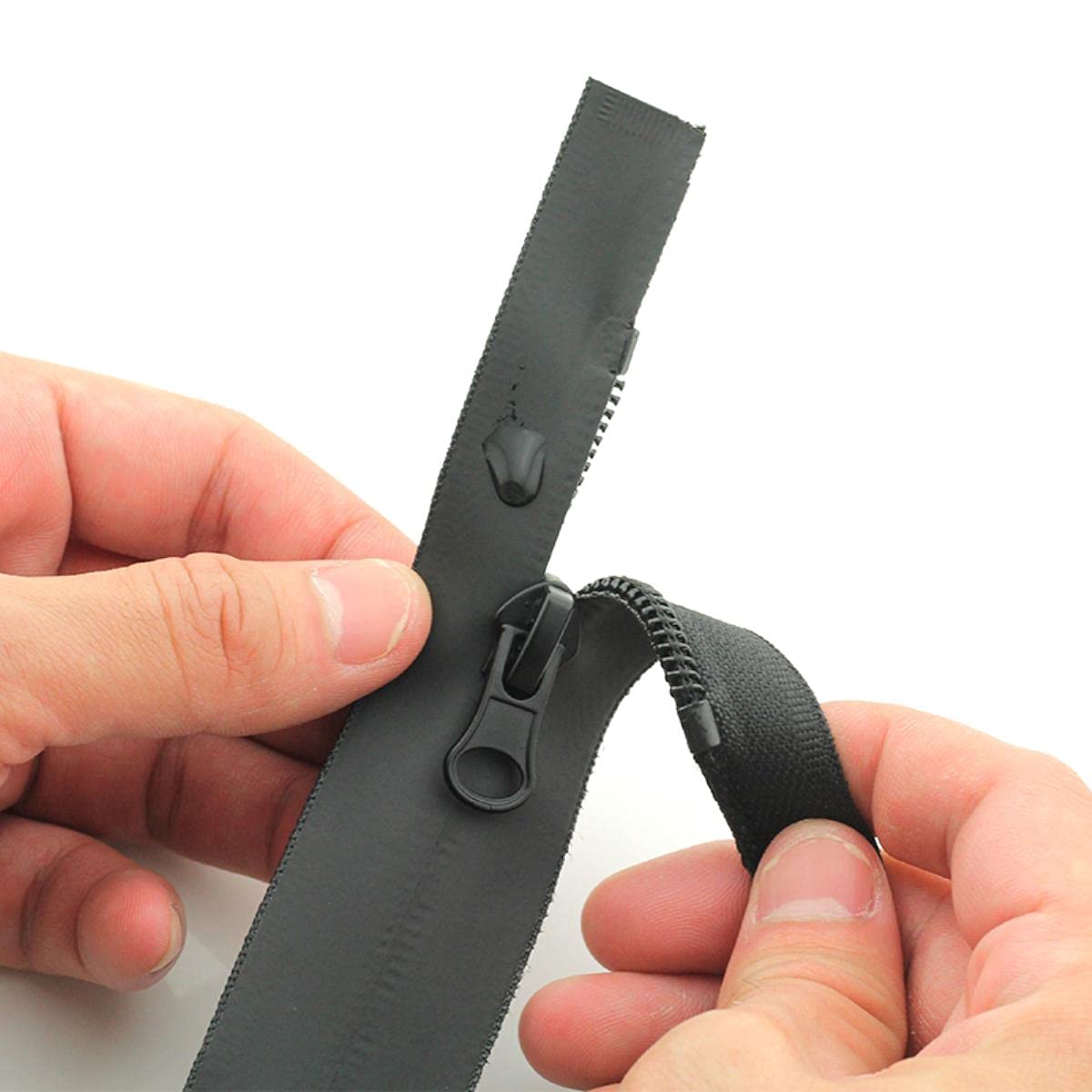 Estrattore Ziper, fissatore di cerniere, Sliders Zipper,Sewing Zips,Ended Zip Fasteners,Open-end Waterproof Plastic Nylon Zippers