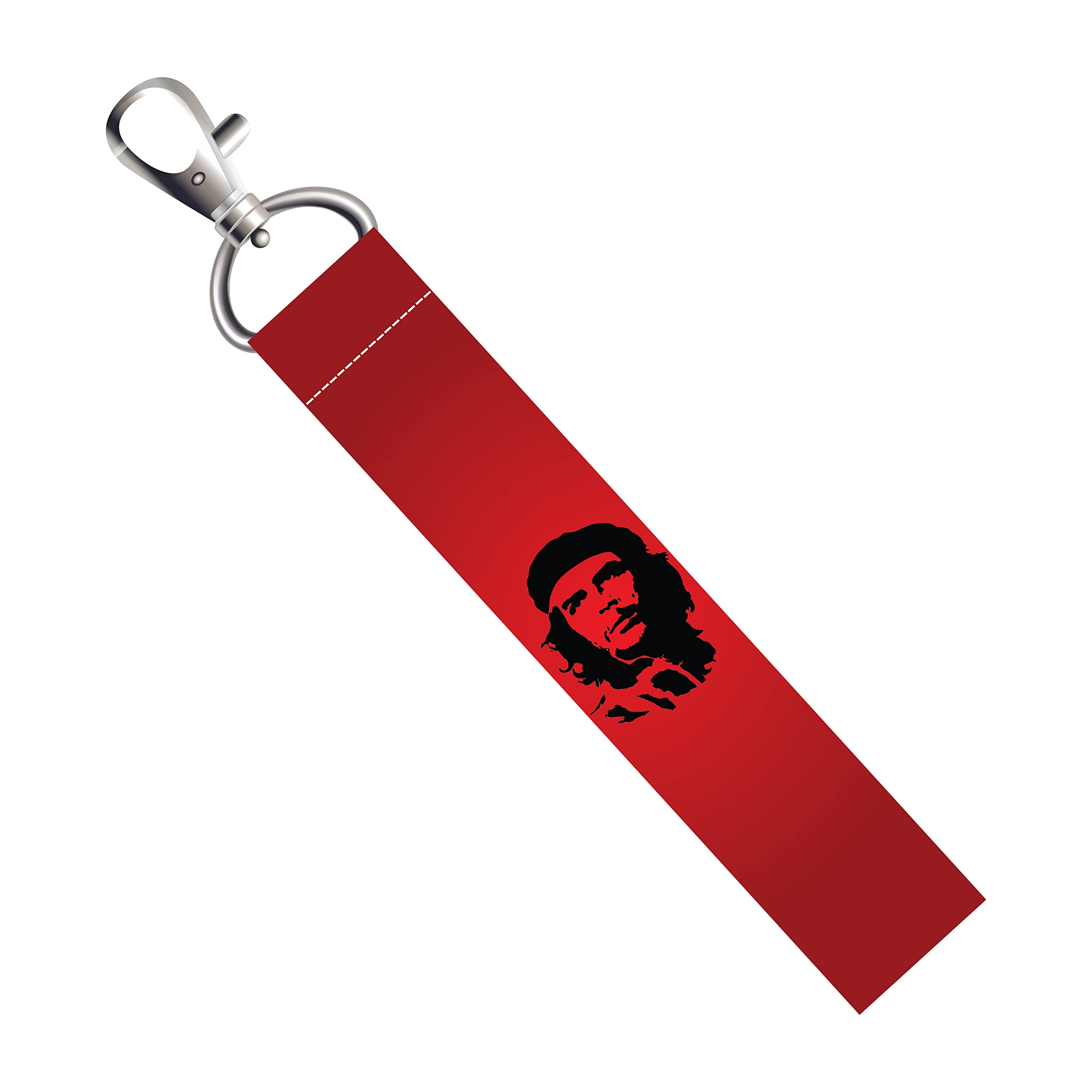 Che Guevara Lanyard Bag Tag with Swivel Lobster for Gift Luggage Bags Backpack Laptop Bags Students Employees L X H 5 X 0.8 INCH-image-47