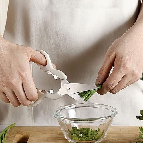 Miniatura 2 de Juego de cuchillos de cocina de acero inoxidable con cuchillas de bloque para cortar carne, pelador de carne para rebanar, pelar frutas, verduras,