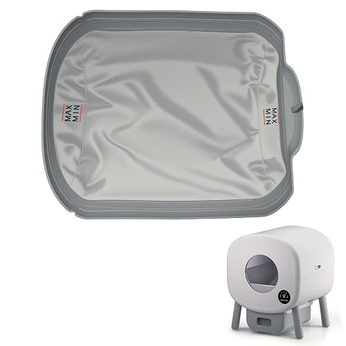 Inodoro para gatos Silo totalmente automático, bandeja de silicona (gris)