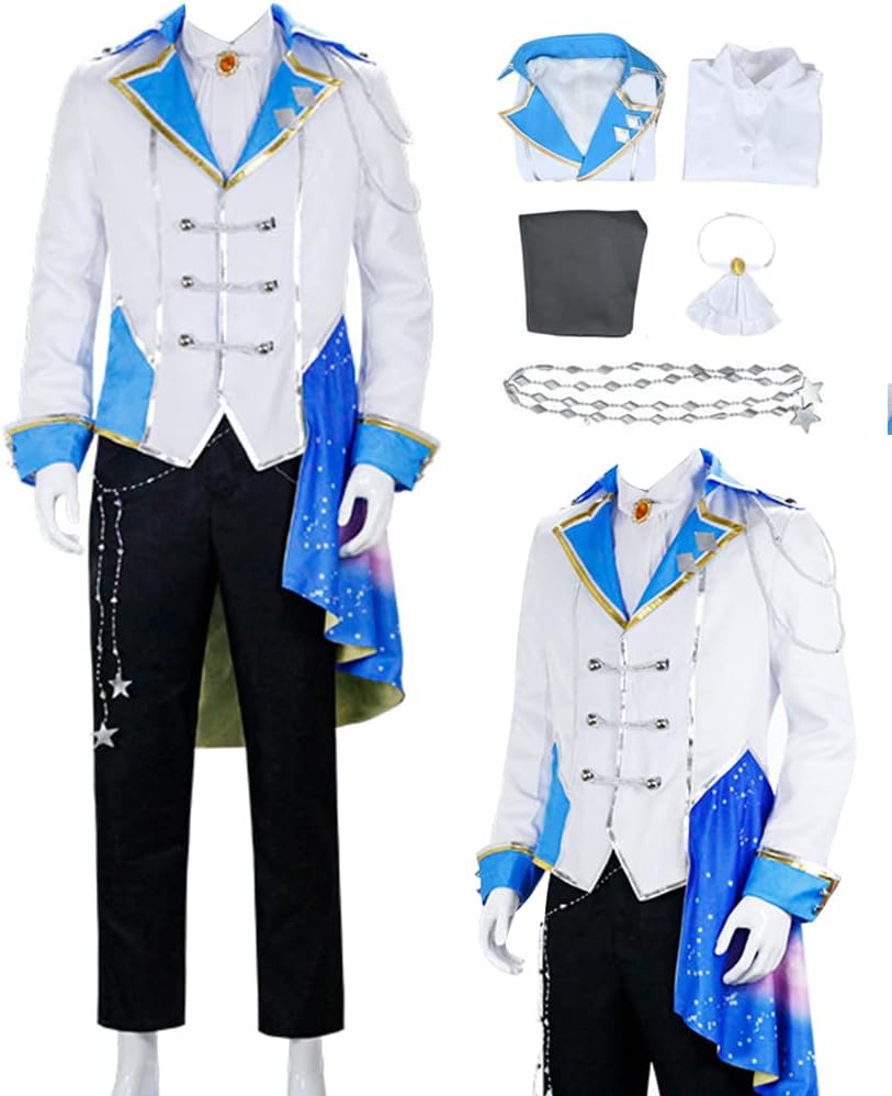 Amazon.com: Hieeimu Aoyagi Toya Cosplay Costume Shinonome Akito Uniform ...