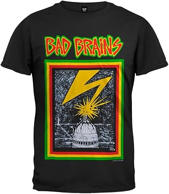 Old Glory Bad Brains - Mens Capitol T-Shirt