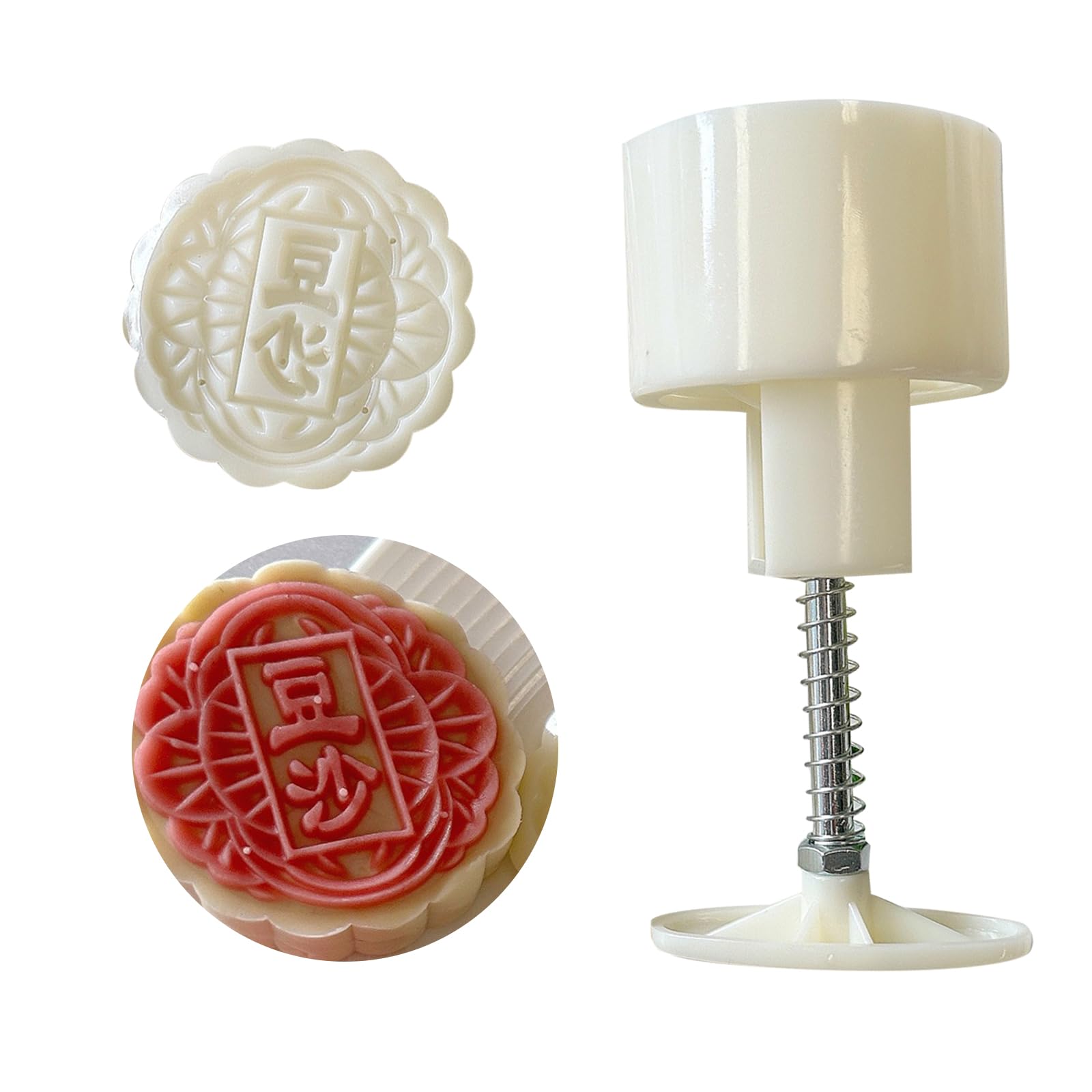 Chinese Pastries Clear Pattern Mold Bean Pastes Cake Molds Dessert Plastics For Cooking Lover