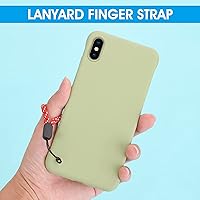 Vista 2 de cobee Correa de muñeca pequeña, 4.72 pulgadas para ajustar el dedo para el cuello, correa de mano de nailon, cordón portátil para el dedo