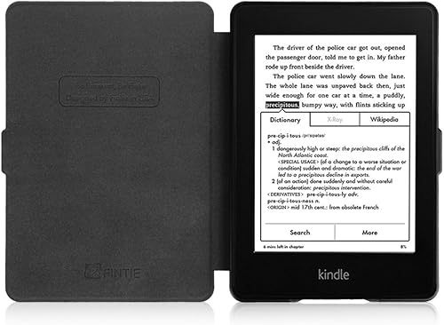 Vista 114 de Funda para Kindle Paperwhite Fintie SmartShell Negro