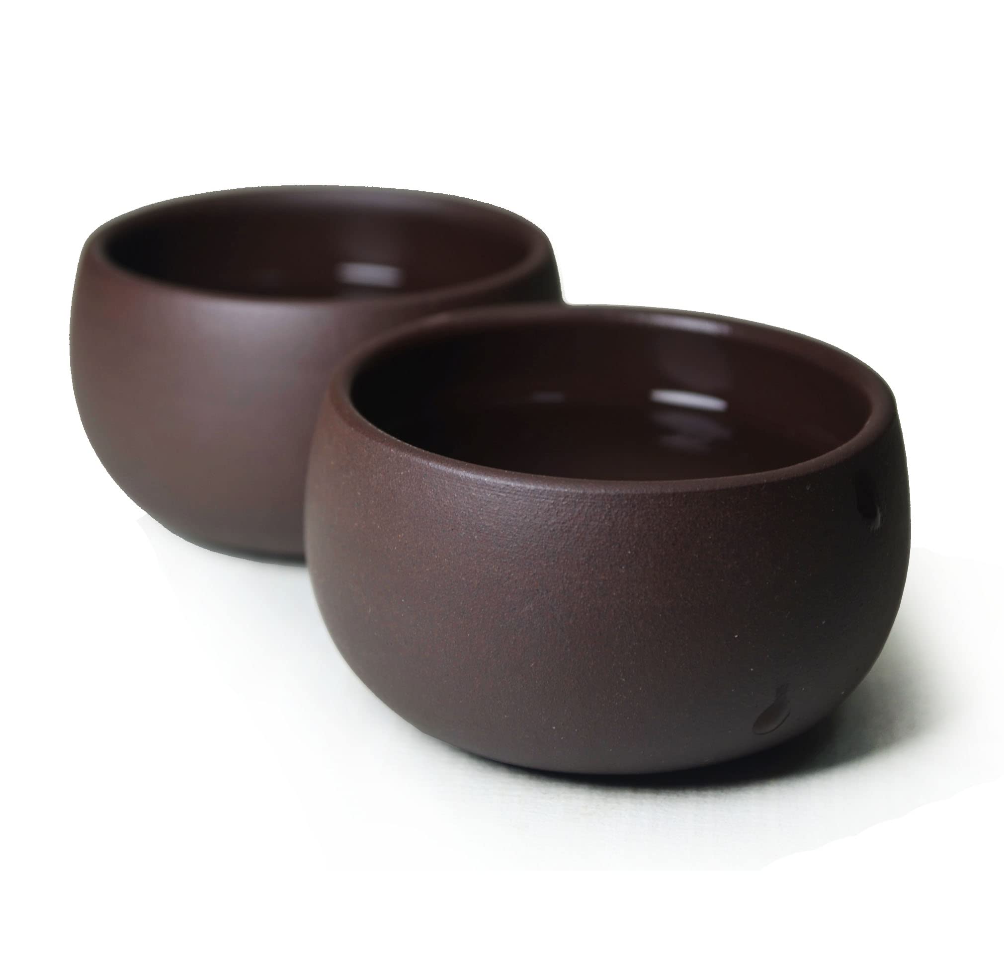 Taza de té 2 unidades de arcilla china Yixing genuina Zini Zisha Gongfu tazas de té 50 ml (Zini)
