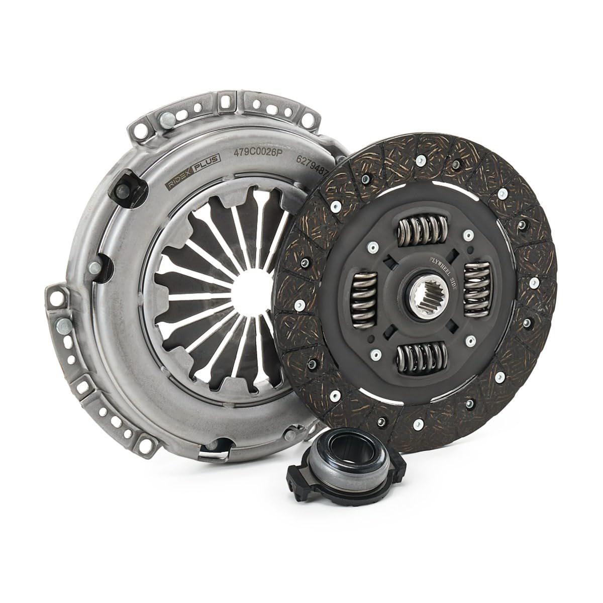 RIDEX PLUS 479C0026P Kit de embrague con cojinete de desembrague Compatible con PEUGEOT 206 Fastback 2A/C