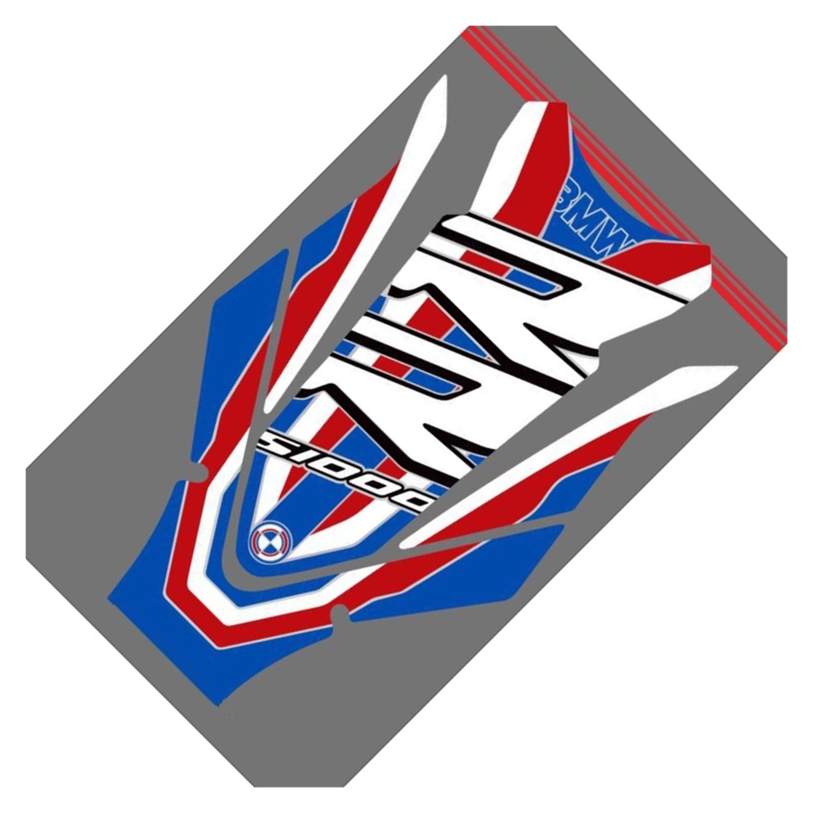 Dla BMW S1000RR S 1000 RR 2010 2011-19 naklejki zbiornik paliwa motocykla 3D naklejki owiewki naklejki ochronne zbiornika paliwa(A)