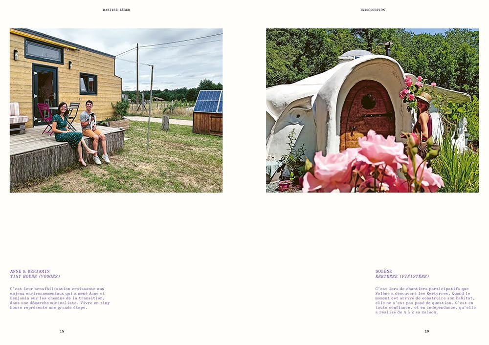 Habiter léger. Guide pratique pour s'installer en habitat réversible : tiny-house, yourte, bois-terr