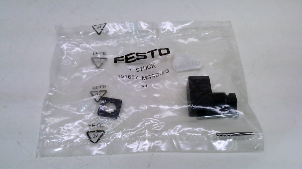 FESTO MSSD-EB (151687), 0-300 VDC/0-250 VAC, 3-PIN; Angled; Form C