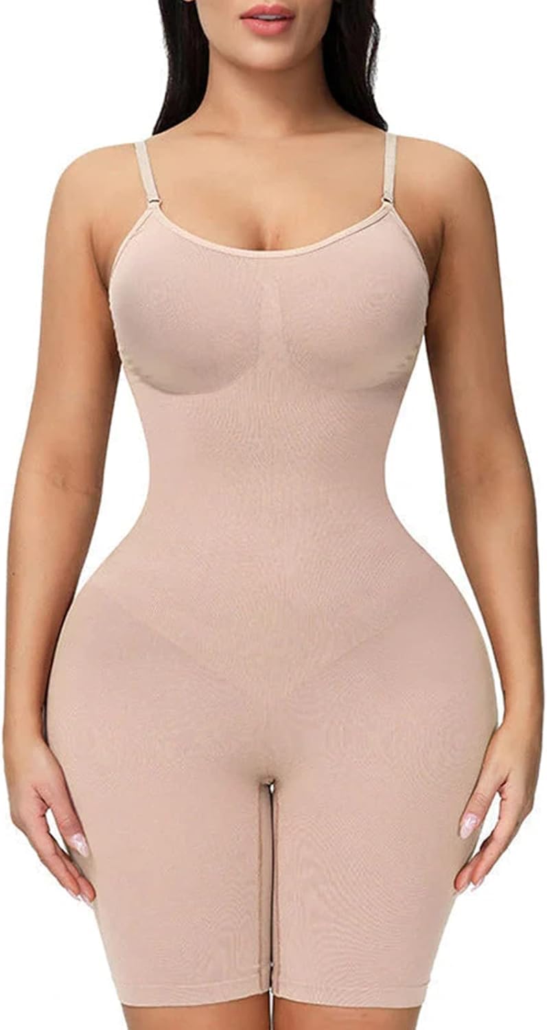 GenericHOPMEN Full Body Tummy Control Shapewear, Body Shaper for Women Tummy Control