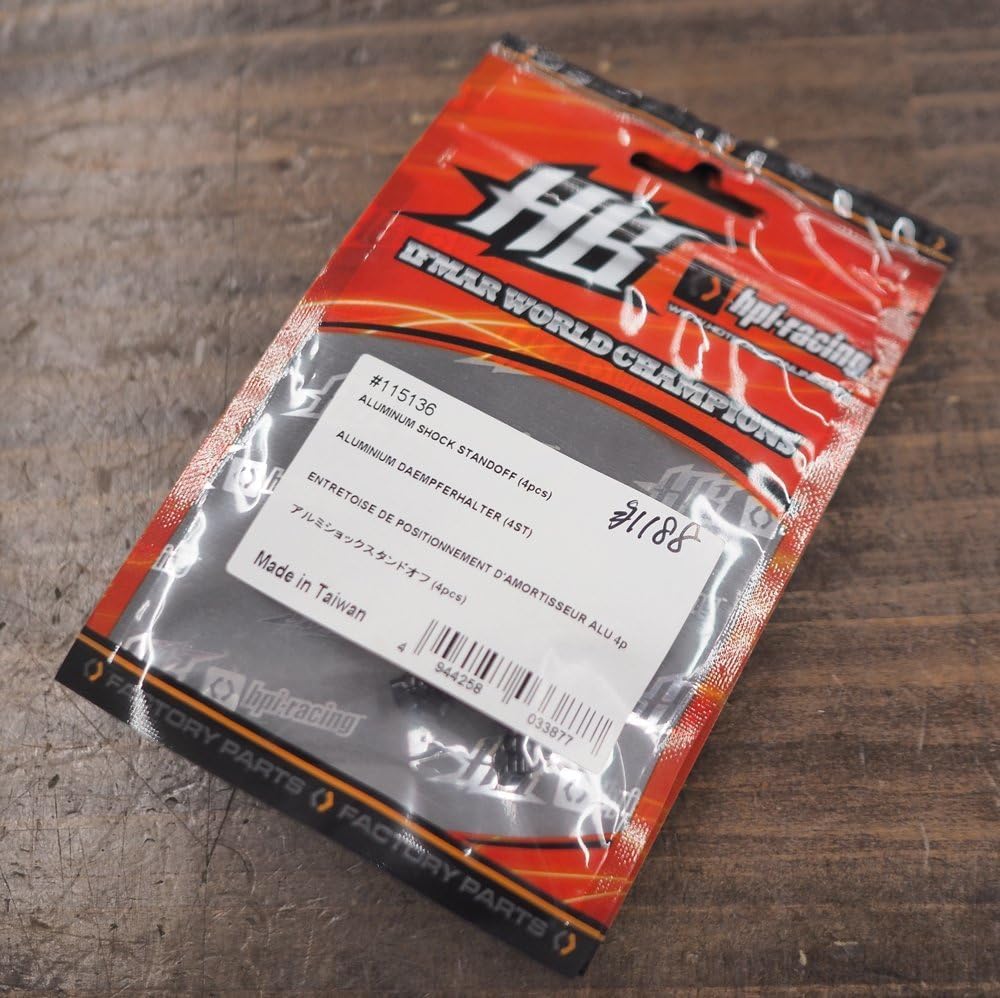 HPI RACING HB ラジコン RCパーツ まとめ売り 115136 アルミショックスタンドオフ 4Pcs 3袋