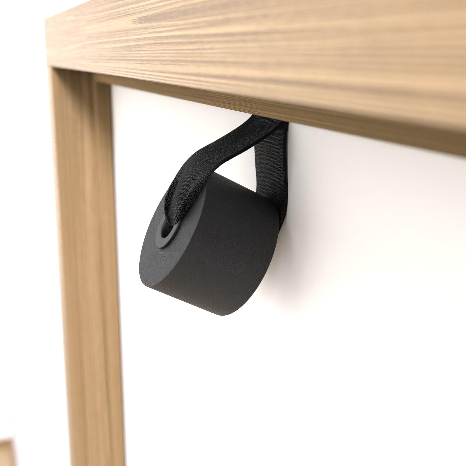 Anclaje de Puerta - Gancho, fijación para Bandas Elásticas de Musculación, Bandas de Ejercicio y Correas de Suspensión - Accesorio de Gym, Fitness, Entrenamiento de Fuerza, Culturismo