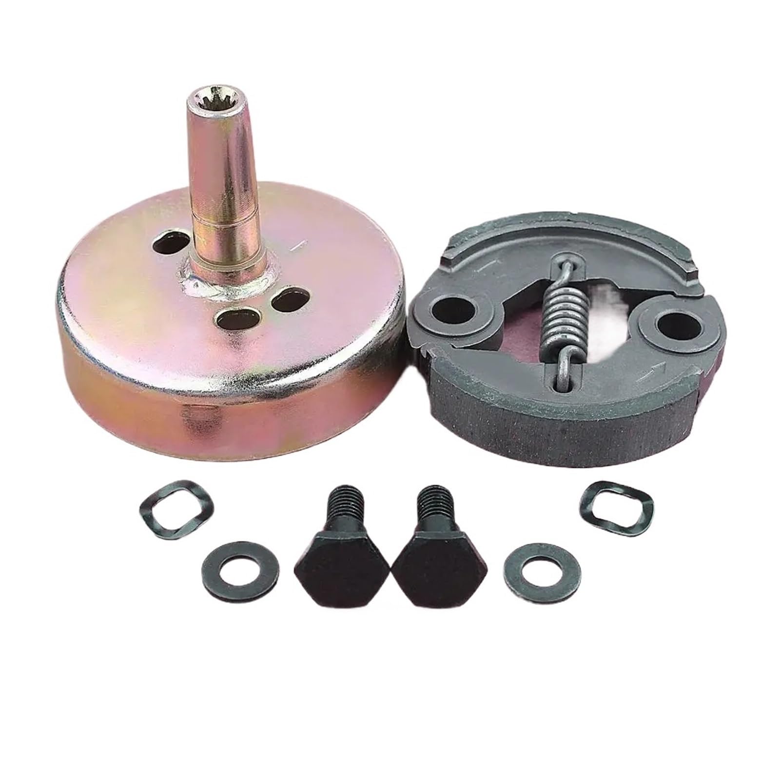 Kit de Embrague 9T Compatible con desbrozadora de césped con Motor pequeño GX31 GX35 de 1,3 HP.