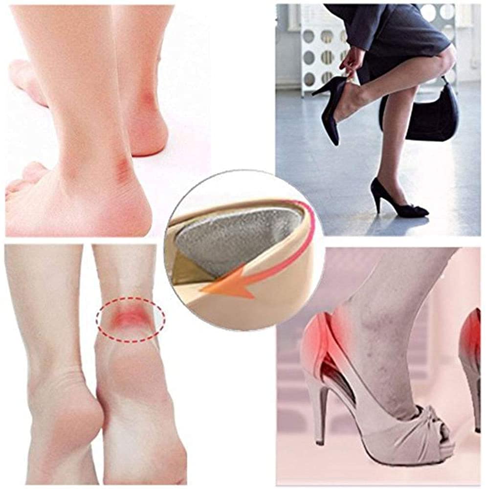 Pedimendtm 2 paia autoadesivo Heel Grips | scarpe in pelle tacco filler impugnature per Snug Fit | stop piedi tacco sfregamento e scivoli | per uomini e donne