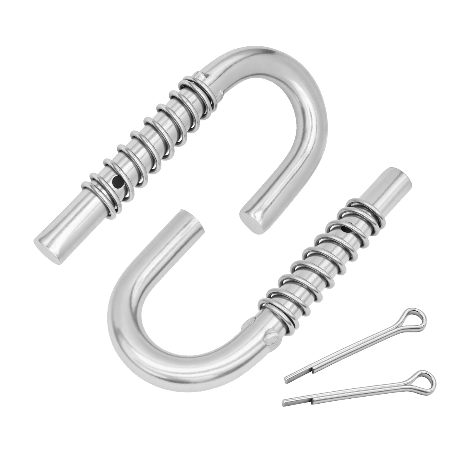 Tormurbutl Metal Deck Release Pin & Spring (2 Pack) - 747-1116 932-0306A - Compatible with Cub Cadet MTD Craftsman Troy-Bilt Huskee