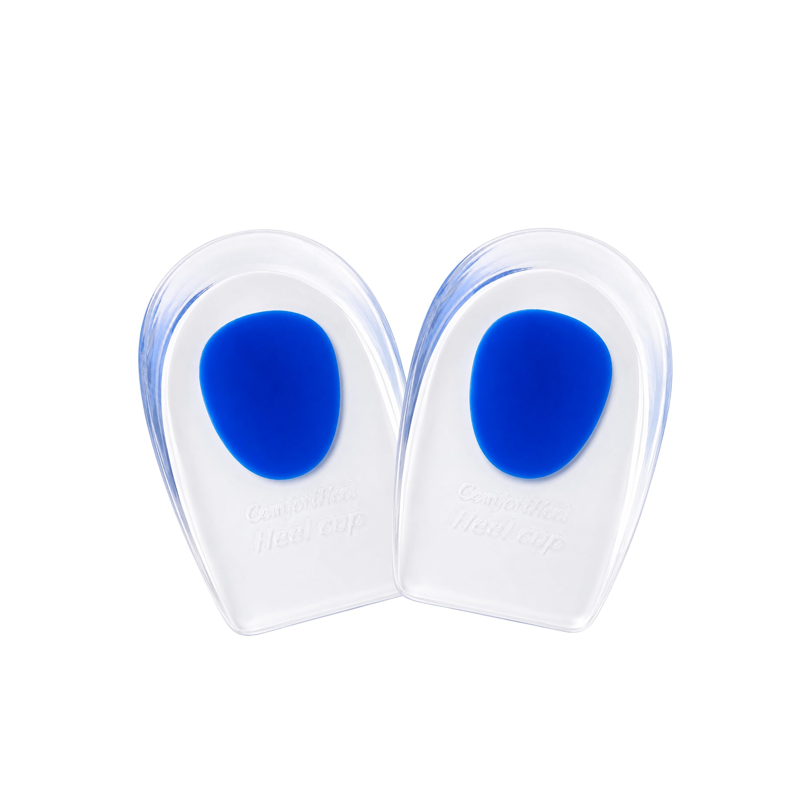 Wonder Care 1 Pair Gel Heel Cushion For Heel Pain Relief Women And Men | Silicone Heel Pad | Plantar Fascitis Inserts Heel Spur Pads| Achillies Heel Support| Cushion Heel Inserts | Small-image-48