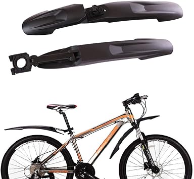 Amazon 自転車 泥除け クロスバイク フロントとリア 自転車 泥除け 角度調整 簡単取り付け ロードバイク クロスバイク マウンテンバイ ク アクセサリー タイプa Lesley 泥よけ フェンダー