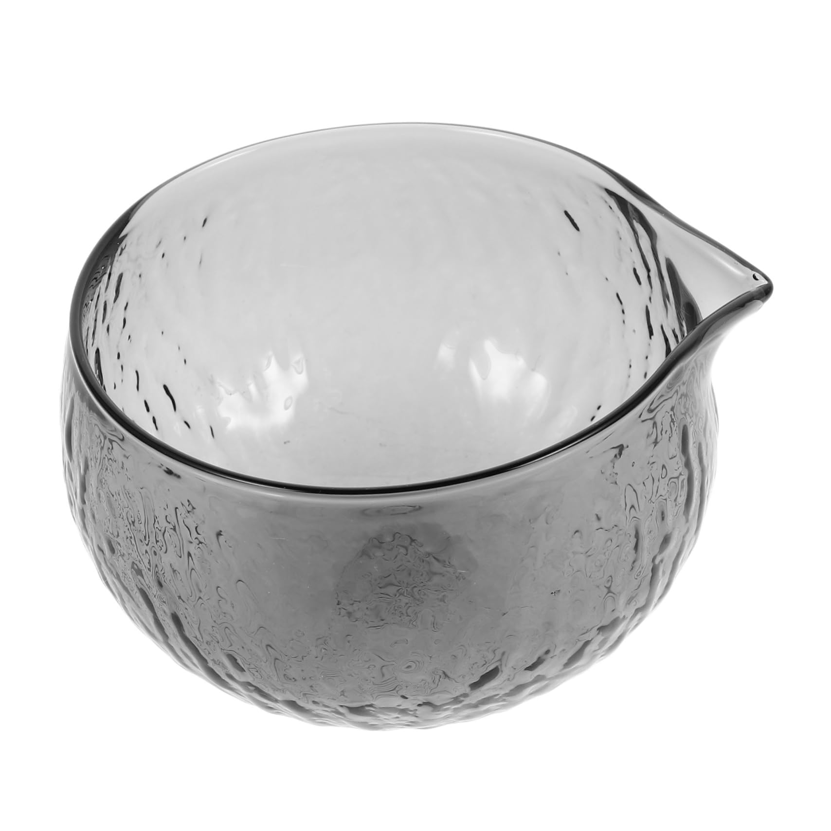 DECHOUS Matcha Bowl Spout Japanese Glass Matcha Bowl Spout Traditional Tea Cup Matcha Preparati