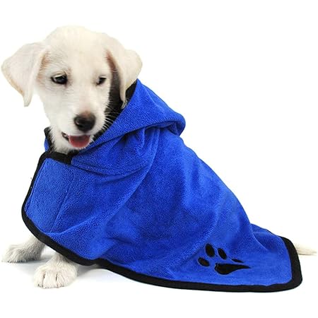 Amazon Shuumeekaペット用バスローブ 超吸水 ペット マイクロファイバー 犬用ガウン 吸収速乾タオル 犬体拭き用タオル 柔らかい 小中型犬 l ブルー Shuumeeka バスグッズ 通販 Amazon Shuumeekaペット用バスローブ 超吸水 ペット マイクロファイバー 犬用ガウン 吸収速乾タオル 犬体拭き用タオル 柔らかい 小中型犬 l ブルー Shuumeeka バスグッズ 通販