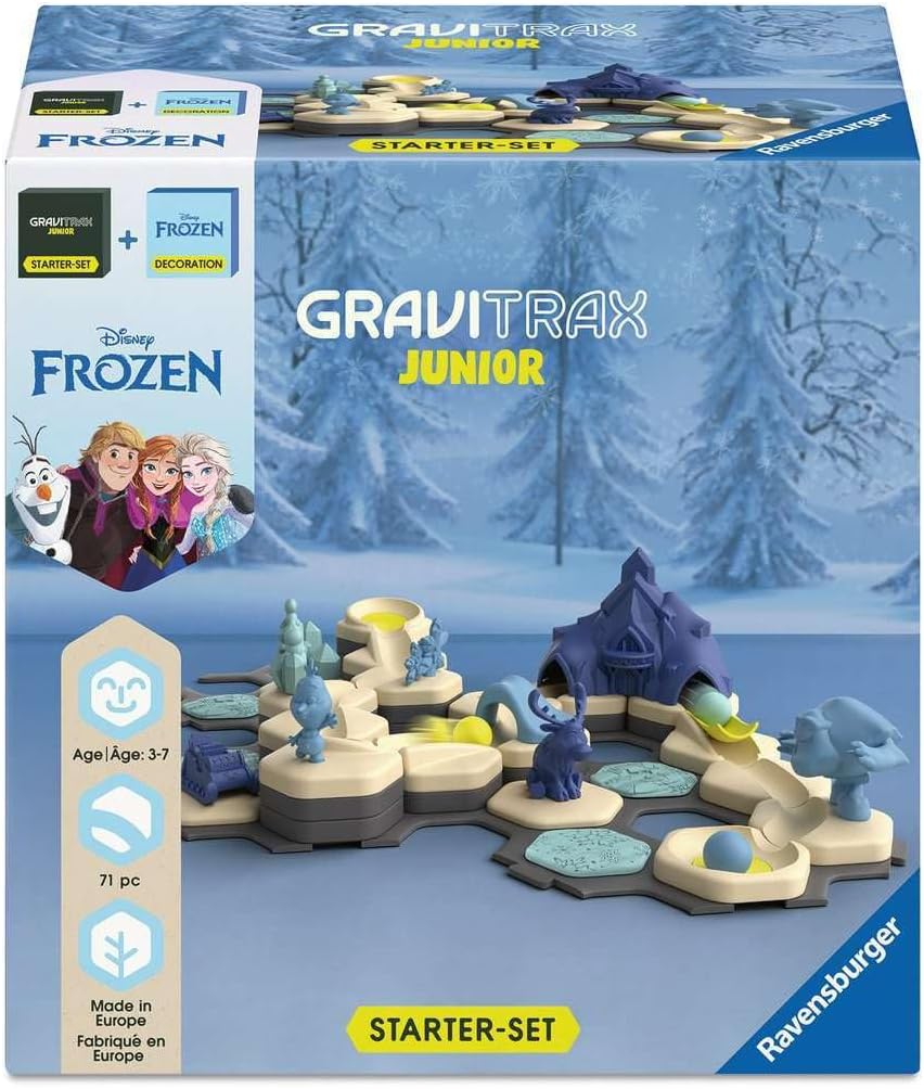 Juego Gravitrax Junior Frozen con 71 piezas por 25,31€ ¡¡28% de descuento!!