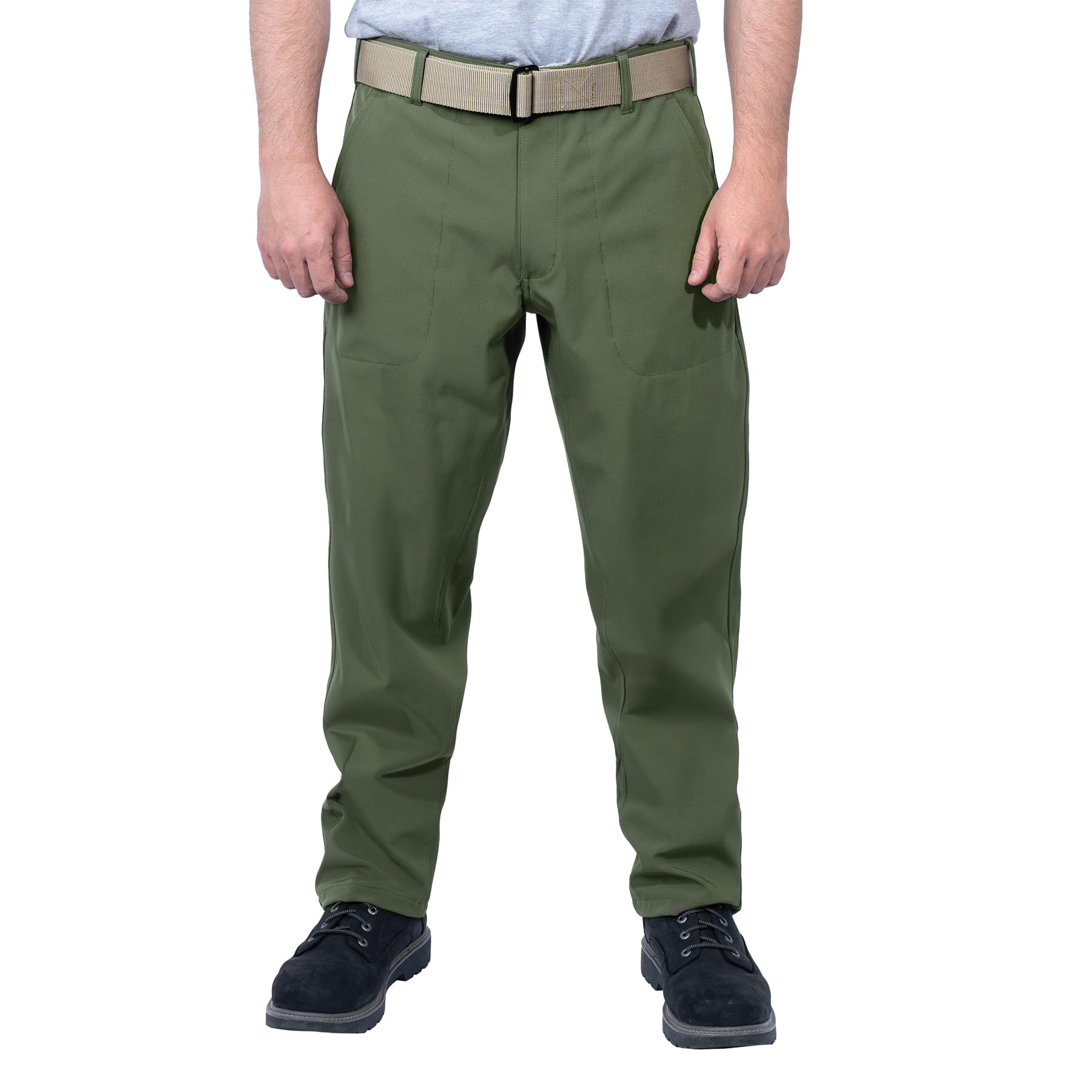 Rothco Active Flex Soft Shell Pant – Water-Resistant Comfort Stretch Tactical Camping Hiking Pants