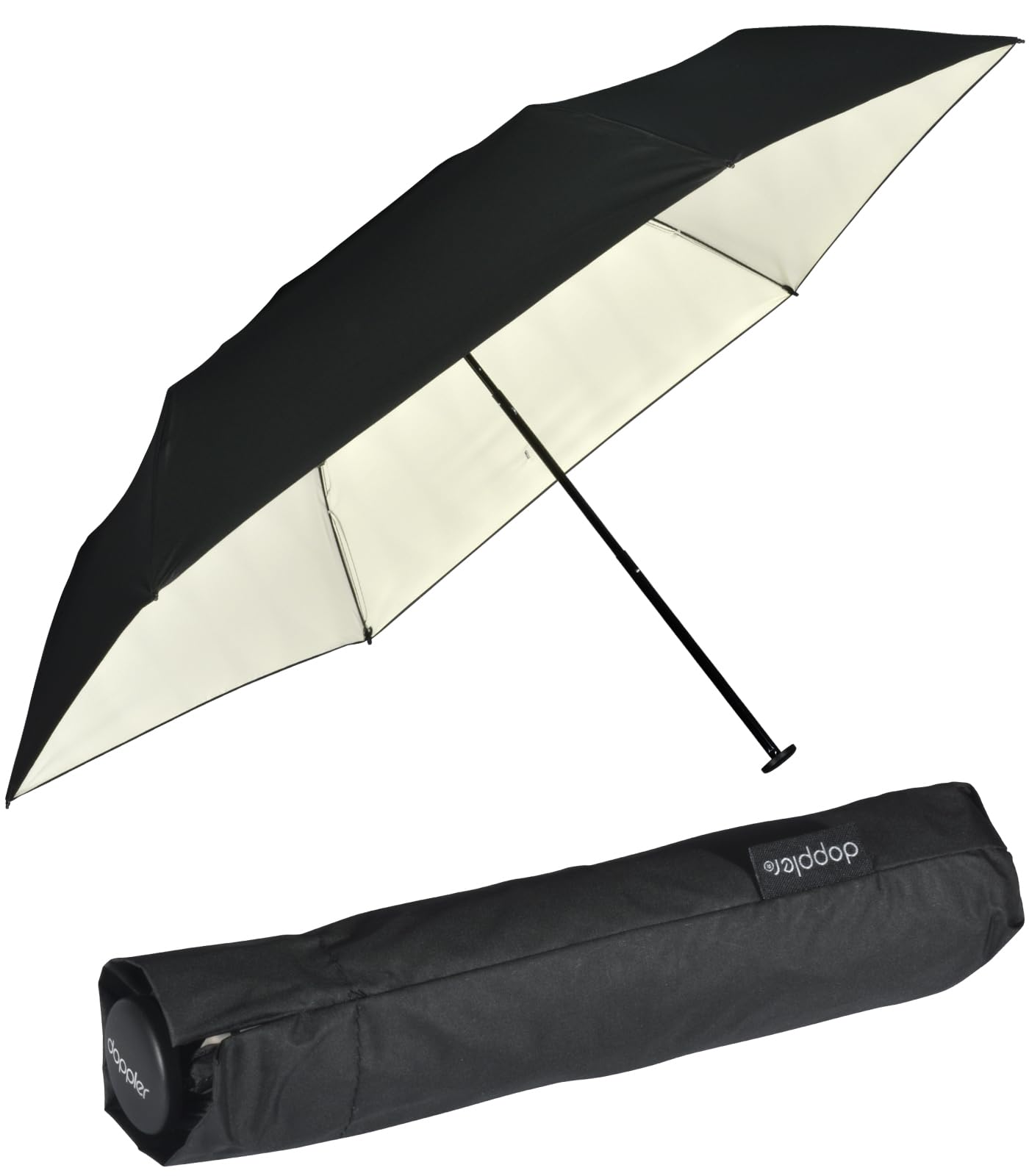 doppler ombrello a bastone ombrello Nature Long Bamboo Uni Olive oliva