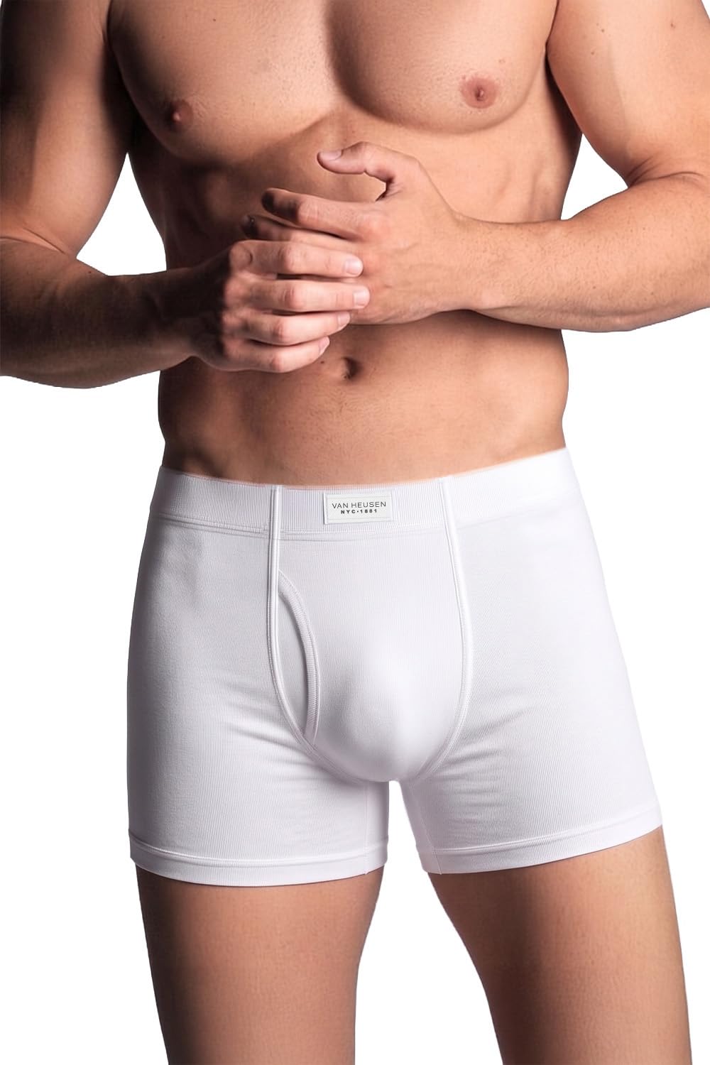 Men Boxer Briefs - 100% Cotton - Anti Bacterial, Colour Fresh, Moisture Wicking