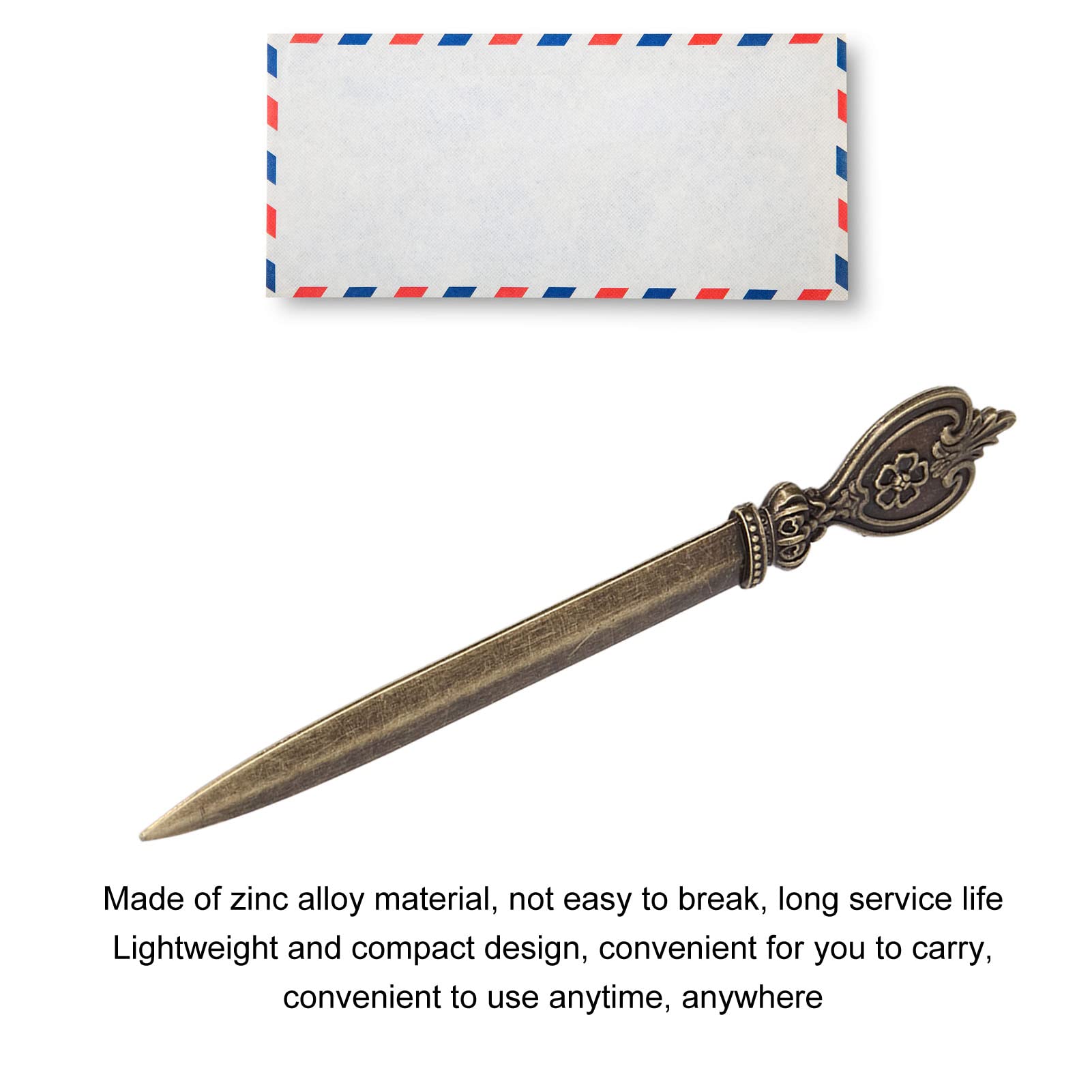Amazon.com: Vintage Letter Opener, Metal Engraved Envelope Slitter