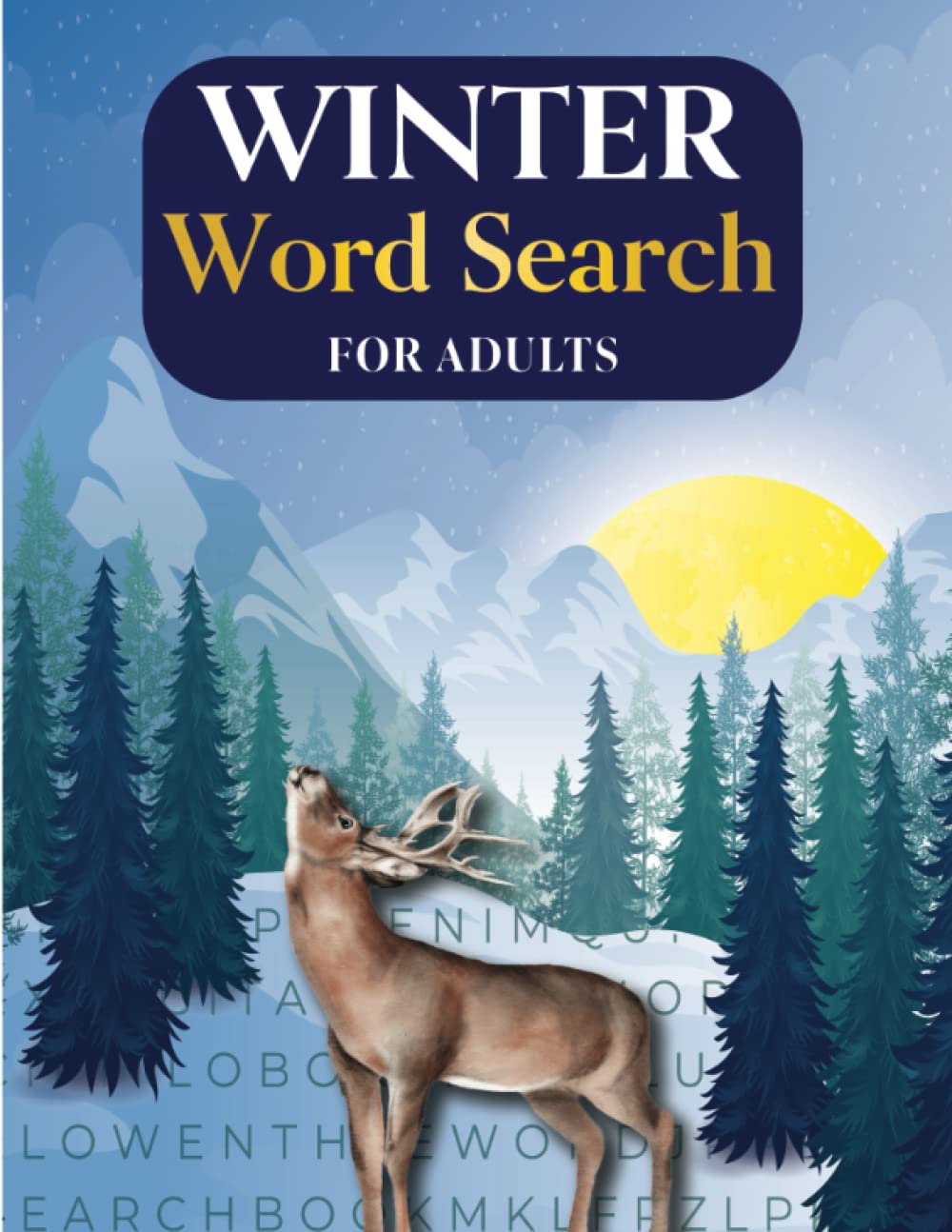 Winter Word Search For Adults: Christmas & Winter Holidays Puzzle Book