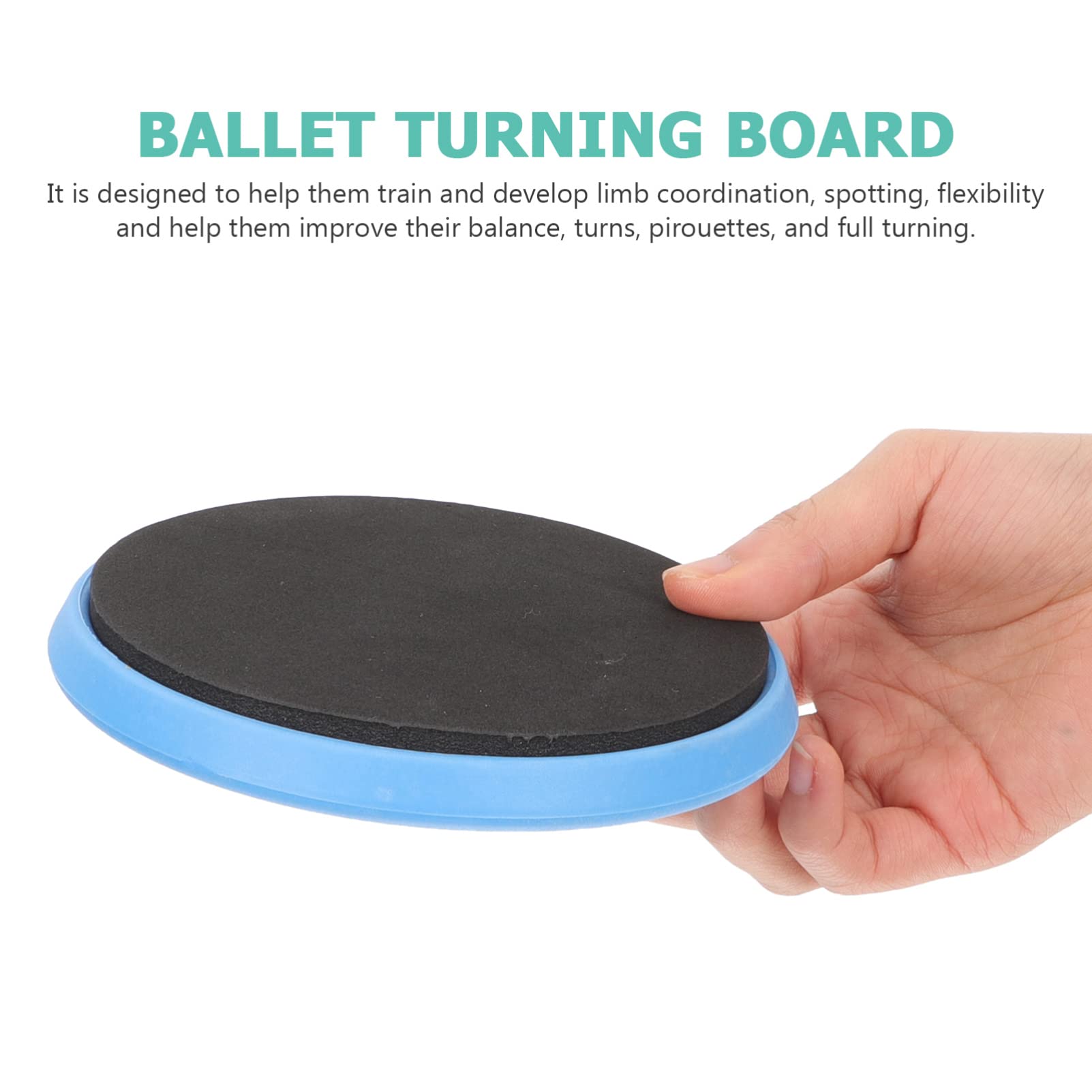 BESPORTBLE Plateau Tournant pour Danseuses Planche Équilibre pour Patinage Outil Entraînement Rotatif pour Danse