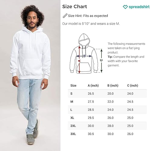 Miniatura 3 de Spreadshirt Satanic Goat Head With Pentagram Men's Hoodie