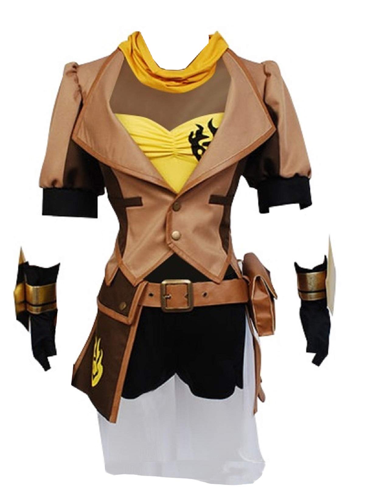 GOTEDDY Yang Xiao Long Yellow Trailer Halloween Cosplay Costume