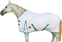 Vista 8 de CHALLENGER 84" Caballo Malla Verano FlySheet Spring Airflow Turquesa 7301