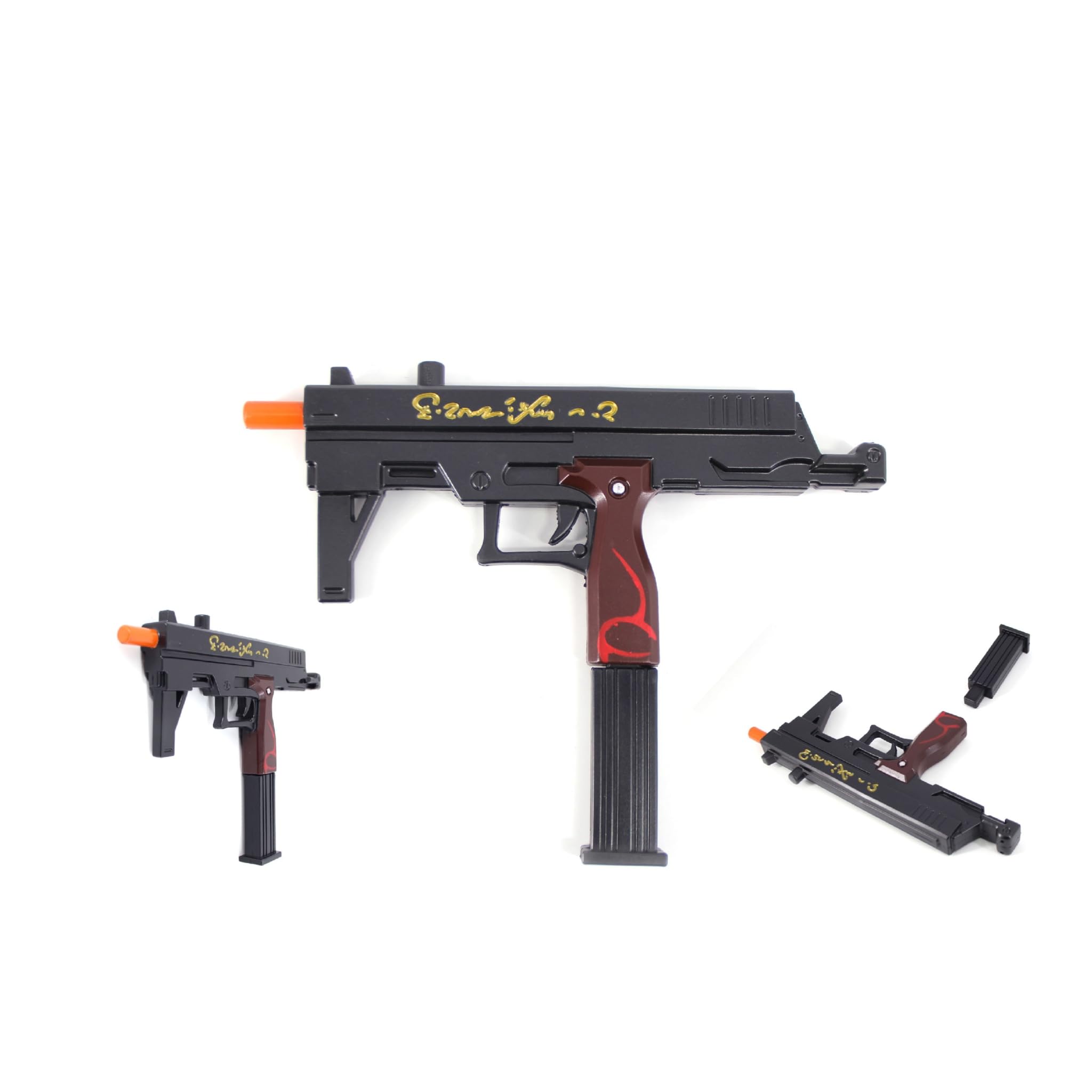 Next Level Cosplay Prop Replica Star Rail Kafka Machine Gun Black Foam Pistol