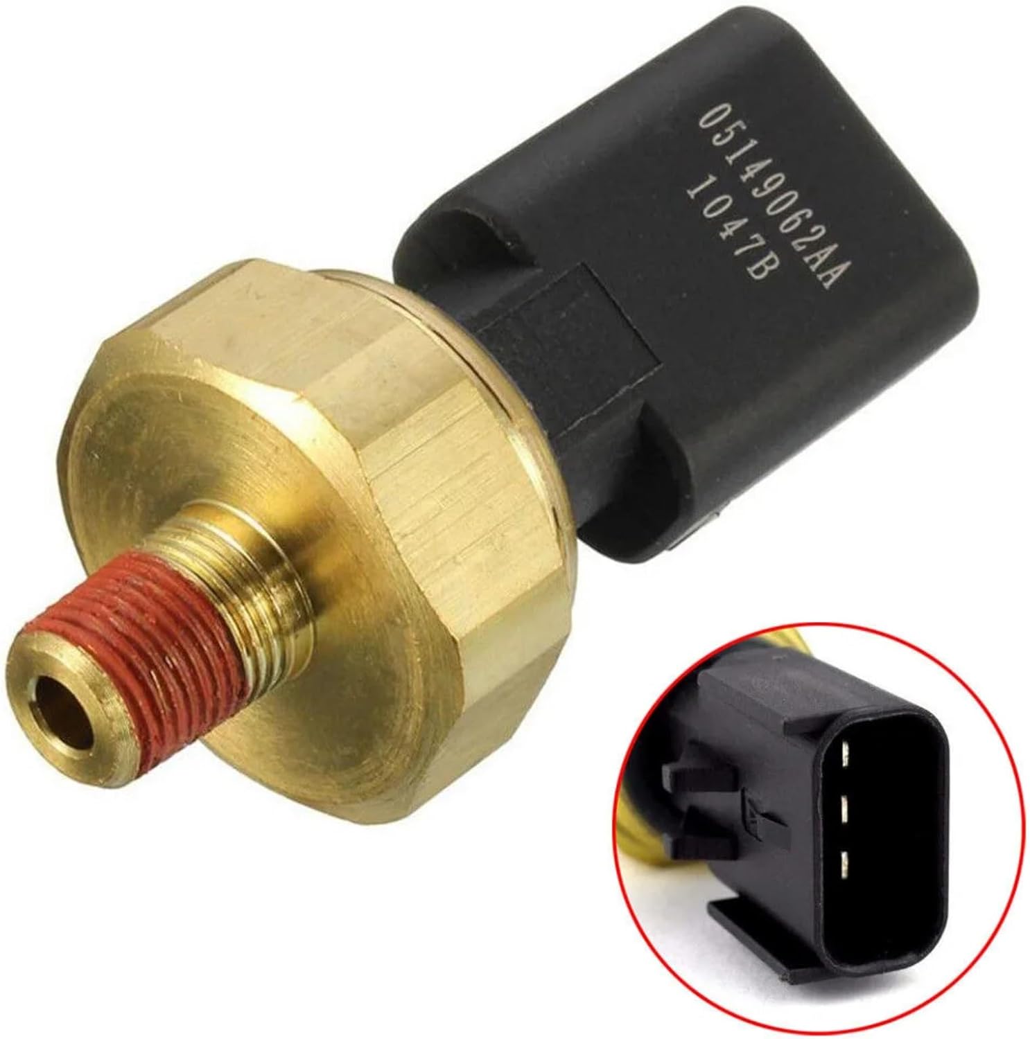Engine Oil Switch Compatible with for Cherokee 1999 2000 2001 1pcs Car Oil Pressure Switch Sensor Replacement Part OE： 05149062AA, 5149062AA
