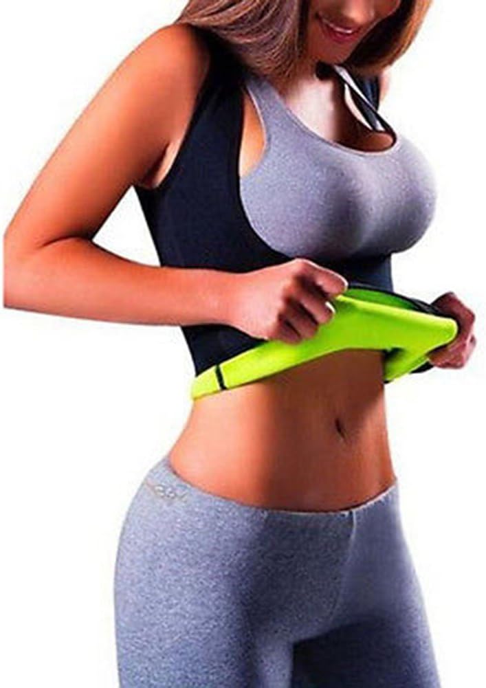 ISEYMI Women's Slimming Vest Hot Sweat Body Shaper Shirt for Weight Loss Sauna Tank Top Neoprene Vest