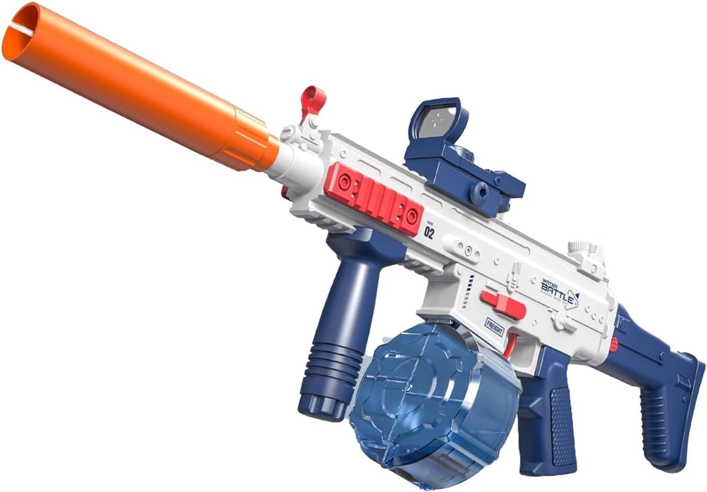 Neel Saanjh Electric Water G-U-N, Automatic, Battery Operated, Long Range Spray, Lightweight, Leak-Resistant Design, Durable Build, Ideal for Summer, Pool Party, Beach Party & Garden Outdoor