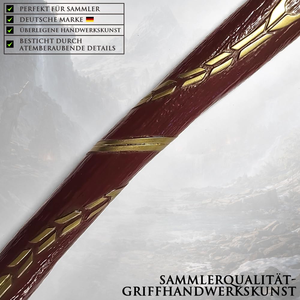God of War Leviathan Axt | Chaosklingen | Kratos Blades of Chaos Replik | Ragnarök Gaming Deko