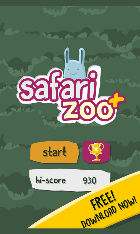 Safari Zoo Plus - Free Games: Cute Animals Tap Game