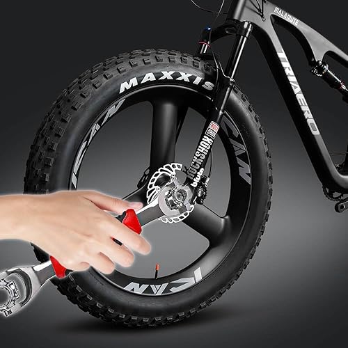 Miniatura 8 de Juego de llaves y destornilladores 52 en 1, llave giratoria multifuncional de acero inoxidable con flexibilidad de 360 para pernos, tuercas, e ideal